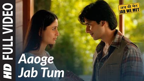 aaoge jab tum lyrics hindi|jab we met aaoge tum.